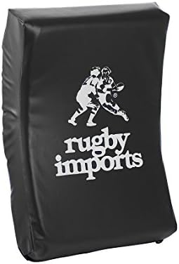 Rugby Scrimmage Shield Curved (Black, Medium)