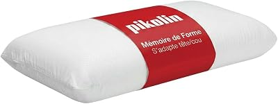 Lot de 2 Oreillers à Mémoire de Forme 70 cm, Qualité Hôtel - Adaptabilité Cervicale et Hypoallergénique - Fermeté Moyenne pour Toutes les Positions - Double Taie Respirante et Douce