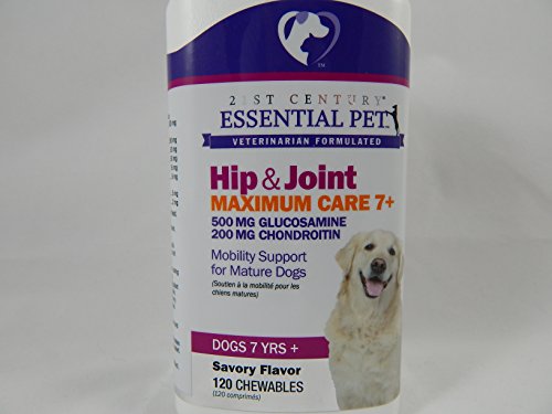 120 liver flavored chewab glucosamine&chondroitin Joint health support for dogs (740985230381)