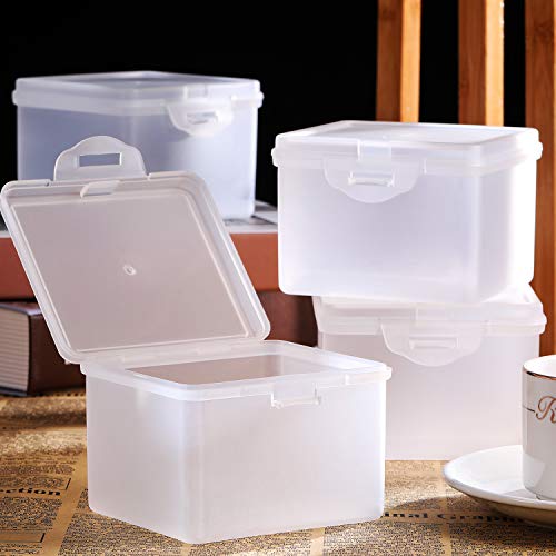 1 SATINIOR+Plastic+Storage+Containers+Hinged
