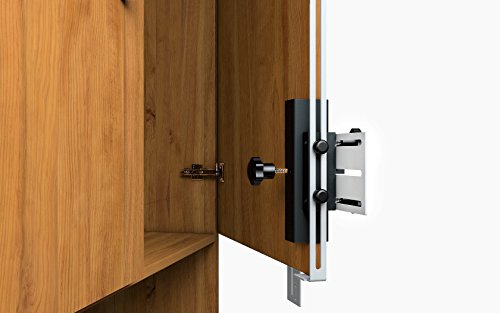 EasyJig 128 Template Jig for easy installation of Kitchen Cabinet Pulls Handles knobs for Doors and Drawers