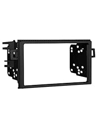 Metra doble DIN Dash Kit de instalación para 1998 2002 Honda Accord, Negro