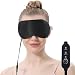 Aroma Season USB Silk Heated Eye Mask Dry Eyes, Warm Therapeutic Treatment for Puffy Eye,Improve Blood Circulation of your eyes(Black) primary