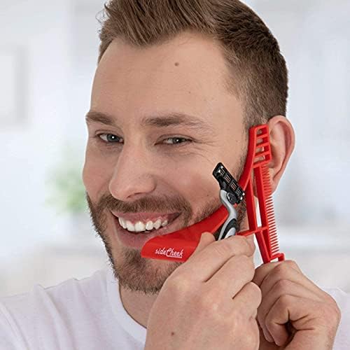 SideCheek Beard Shaper Shaping Tool Shaving Template Stencil Guide 