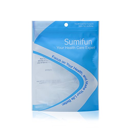 Sumifun 1 Pair Bunion Pad Hallux Valgus Relief Gel Soft Big Toe Separators, Bunion Splint Spacer Corrector Foot Care Tools (White)