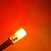 3 Pack Ember Orange Special Effects led 12 Volts dc Foam Wood mounting Cable Socket dc Barrel Connector for Themed environments Props Theatrical Scenery fire Flames Glowing coals Indoor Usage