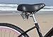 Firmstrong Urban Women's Beach Cruiser Bike, Single Speed Bicycle, 26 Inch Wheels, Black with Pink Rims