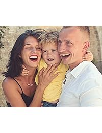 Collar de plata de ley con tres círculos, ideal como regalo de 30 años para mujer