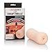 CalExotics Cheap Thrills The Good Time - Travel Sized Male Masturbator - Silicone Masturbation Sleeve - 4.75-Inch Adult Male Sex Toy - Ivory