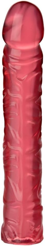 Doc Johnson Crystal Jellies 10 Inch Realistic Dildo Pink