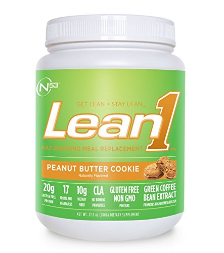 Nutrition 53 Lean 1 Peanut Butter Cookie, 15 Serving Tub-1.72 lbs