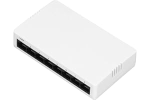 Acouto 8-Port Ethernet Switch HighSpeed Connectivity with Silent and PlugandPlay Setup (1000M/S)