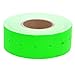 Fluorescent Green Removable Adhesive Labels to fit Towa® GS Series/Halmark/Century Price Guns 16 Pack (Free Ink roll Included)