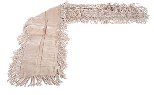 Carlisle 364754800 Flo-Pac Dust Mop Refill, 48" x 5", Cotton