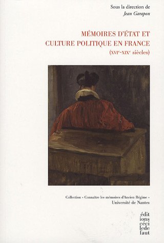 Mémoires d'État et culture politique en France