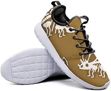 Funny Dinosaur Bone Fossil Fashion Men's Walking Shoes Casual Cute Comfortable Trendy Hip Hop Retro Retro Vintage Popular Mesh Lightweight Tennis Sneakers