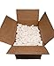 MT Products Off-White Packing Peanuts - Bulk Shipping Peanuts for Fragile Times (Approximately 0.60 Cubic Feet)