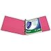Samsill Fashion Color 3 Ring View Binder, Customizable Clear View Cover, 3 Inch Round Rings Holds 575 Sheets, Berry Pink