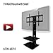 Swiveling TV Wall Mount with Two Shelves (Shelf)