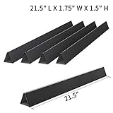 X Home 21.5 inch Durable Flavorizer Bars for Weber Spirit 200 Series, Genesis Silver A, Porcelain Steel, 7534