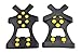 WAYPOR™ Ice Grips, Traction Cleats, Ice Cleat, Easy Slip On, Outdoor Durable, 10 Steel Studs, Stretchable, Prevent Slipping from Ice/Snow (X-Large)