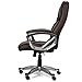 XtremepowerUS Executive Office Chair with PU Leather Back Support Big&Tall High-Back -Brown