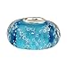 European Turquoise Hawaii Ocean with Bubble Water Park Glass Bead Charm Fits Pandora Biagi Chilia Trollbeads Bracelet