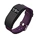 V.one Silicone Sleeve Protector with Anti Dust Plug for Fitbit Charge HR Accessories Band Cover Slim Design Protective Case