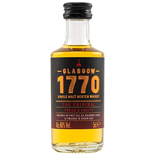 1770 GLASGOW SINGLE MALT SCOTCH WHISKY THE ORIGINAL 46% vol. 1x0,05L MINIATUR