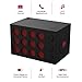 LOOP SoundCell, Ultra Portable Wireless Bluetooth Speaker | Compact Shockproof Water Resistant Speaker with Premium Acoustic Driver & Great Bass [Office, Shower, Beach, Gym, Golf & Vacation] (Black)