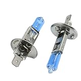 2pcs 55W H1 White Halogen High Beam Headlight Bulb