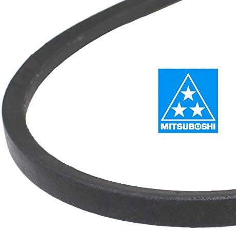 MBL A44 Industrial V-Belt, A Section, 1/2" Width, 5/16" Height, 44" Length, Rubber
