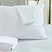 CALM NITE Pillow Protector 2 Pack - Extra Soft Knit - Waterproof Zippered Case (Queen 2 Pack)