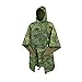 Helikon-Tex Swagman Roll Military Poncho, Bushcraft Line - Multi-Purpose Rain Poncho & Emergency Poncho - Survival and Military Gear - Woobie Blanket & Jacket (PenCott Wildwood)
