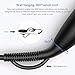 Straightening Brush, I.FM Portable 2-in-1 MCH Ceramic Ionic Hair Heating Straightener Brush with Negative Ions Anti-Scald and Auto Temperature Lock