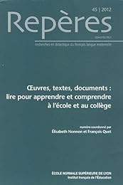 Oeuvres, textes, documents