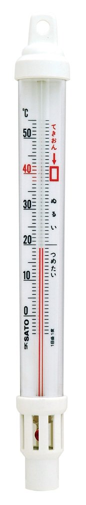 シンワ測定 風呂用温度計アナログB-3ウキ型の商品画像