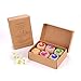Sovyime 6pcs Bath Bombs Gift Set with Bath Bag,Dry Skin Moisturize,Perfect for Bubble & Spa Bath Relaxation,Organic Handmade Spa Bombs Kit,Idea for All Ages,wife, girlfriend, men, women