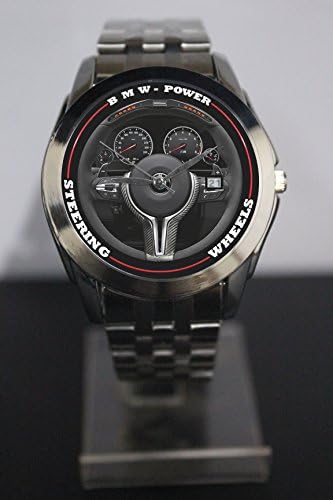 Custom Personality Steering Wheels BMW Z3 Power Wristwatch Silver Alloy Band