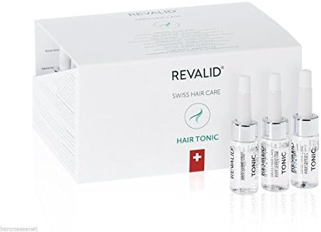 Revalid Anti-Hair Loss Treatment Tonic 20 amp x 6ml with Caffein, all hair types Treatment Hair