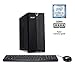 Acer Aspire TC-885-UA91 Desktop, 9th Gen Intel Core i3-9100, 8GB DDR4, 512GB SSD, 8X DVD, 802.11ac WiFi, USB 3.1 Type C, Windows 10 Homethumb 1
