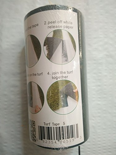 A99 Golf Self-Adhesive Synthetic Turf Joint Tape Lawn Roll for Artificial Grass 6" x 16.4' (15cm x 500cm)