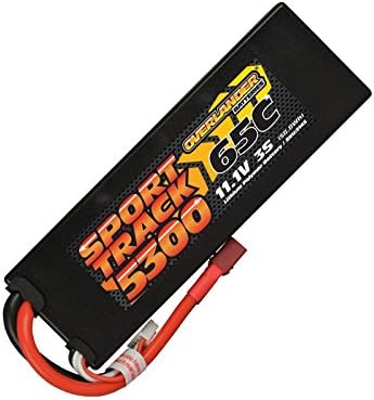 5300mAh 3S 11.1v 65C LiPo Battery in Hard Case - Overlander Sport Track
