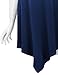 WT1053 Womens Round Neck Ombre Sleeveless Tunic Tank Top XXL ROYAL_BRITE