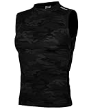 [DRSKIN] Tank Tops Men's Cool Dry Compression Baselayer Sleeveless