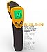 Magicpro Lasergrip Non-contact Digital Laser Infrared Thermometer Temperature Gun -58℉~716℉ (-50℃～380℃), Yellow and Black