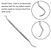 Dental Tools 8Pcs, MOTYYA Teeth Cleaning Tools kit Professional Tooth Hygiene Stainless Steel Dental Picks Oral Care set to Remover Tartar, tooth scraper,Mouth Mirror,Tooth Scaler home use