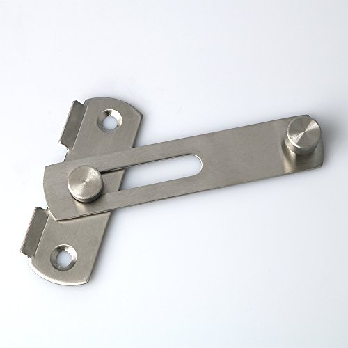 Alise MS9001 Stainless Steel Gate Latches Pet GateLatch Safety Door