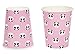 Pink Panda Party Bundle, Includes Plates, Napkins, Cups, and Cutlery (24 Guests,144 Pieces)