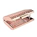 two the nines Womens Gold Clutch Evening Bag Hollow Out Cage Clutch Purse Party Ball Prom, Rose Gold